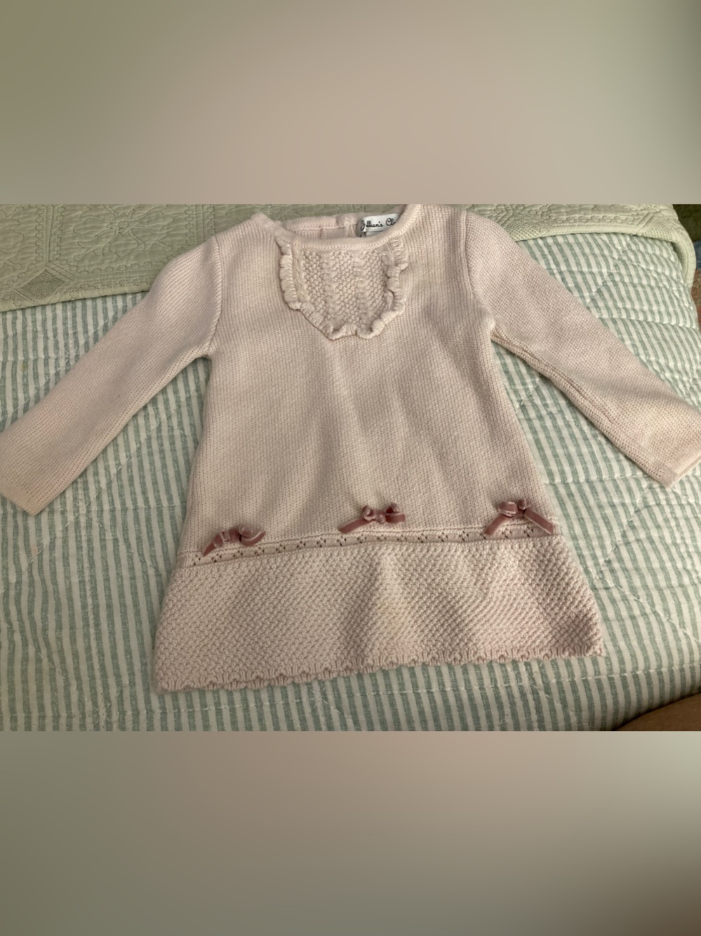 Jillian’s Closet O-3 Months Knit Dress